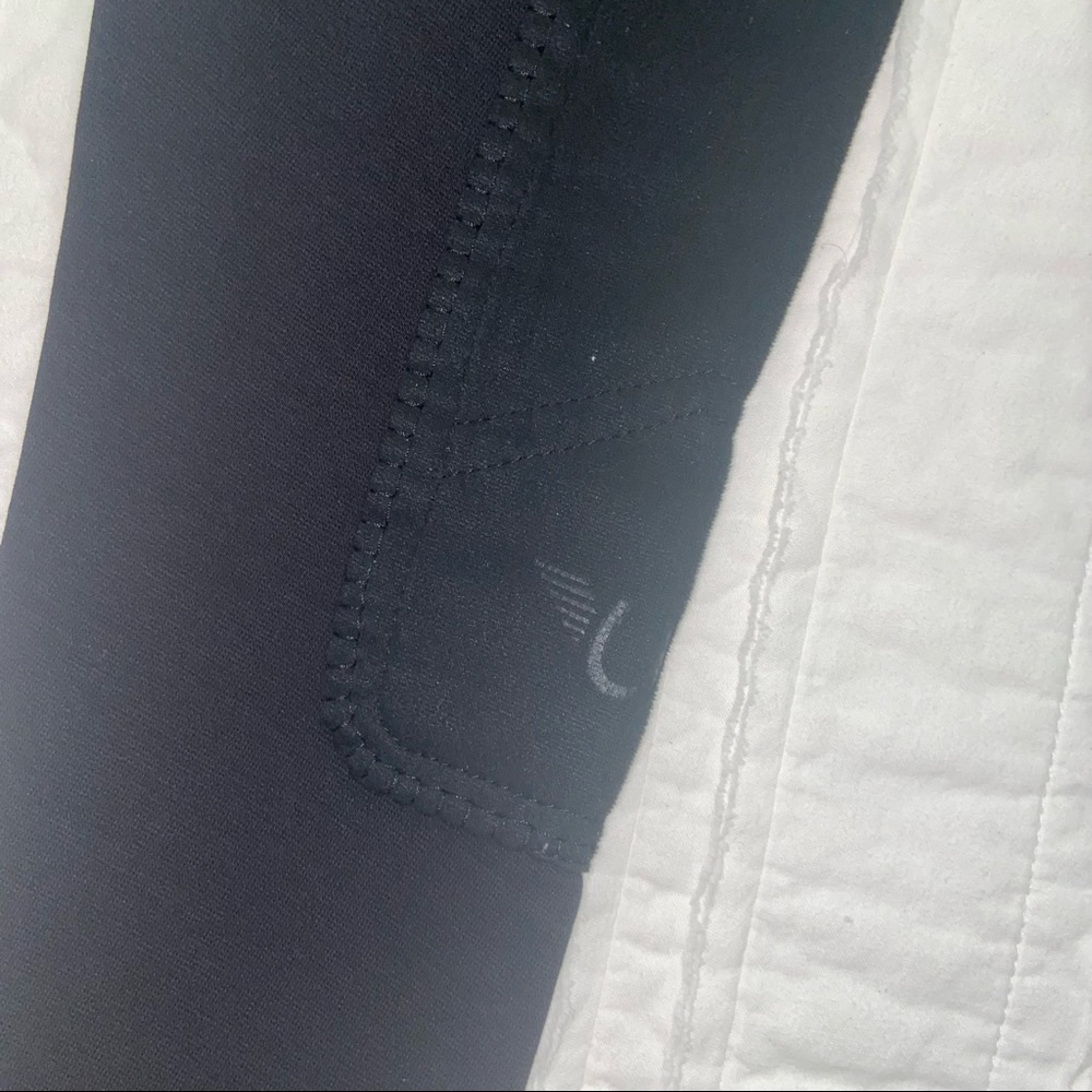 Girl’s Tuff Rider Black Riding Pants - Picture 5 of 7